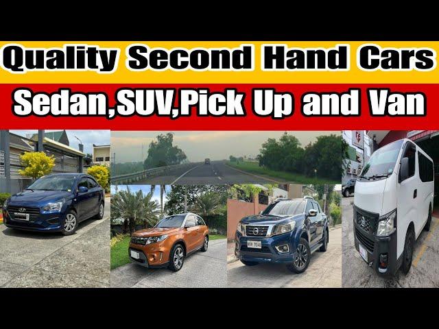 Quality Second Hand Cars Sedan,SUV,Pick Up and Van