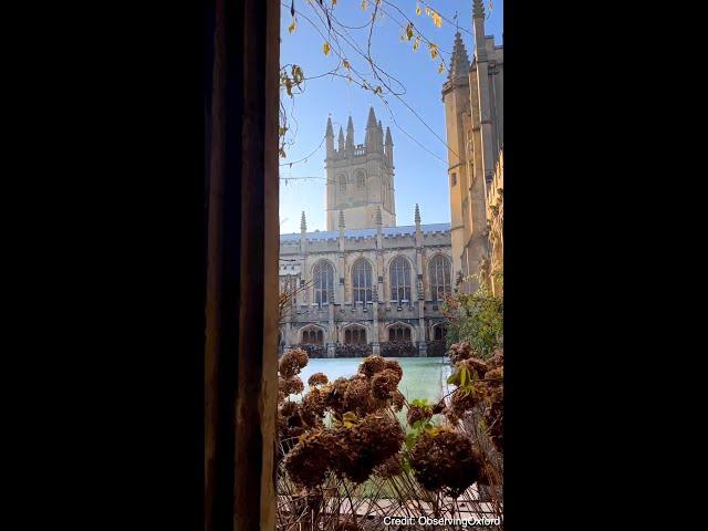 Magdalen College looking wonderful on a frosty day 