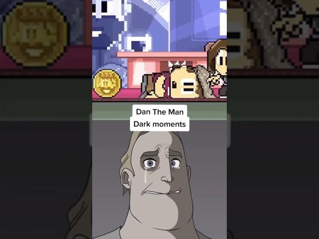 Mr. Incredible reacts to Dan The Man The Series' sad moments #shorts #dantheman #halfbrickstudios