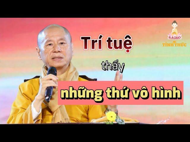 TRÍ TUỆ vươn tới NHỮNG THỨ VÔ HÌNH - TT. Thích Chân Quang