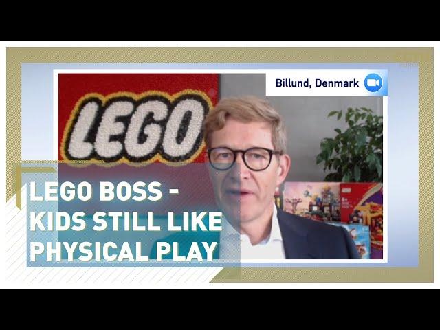 Lego Boss – Kids still like physical play