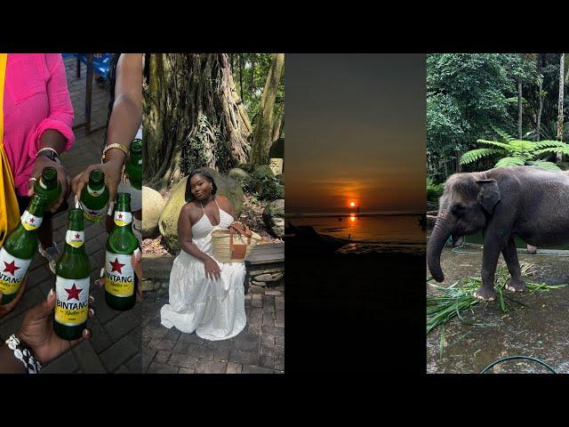 VLOG | A WEEK IN BALI INDONESIA, EXPLORING, MONKEY SANCTUARY, ELEPHANT RIDING, & MORE