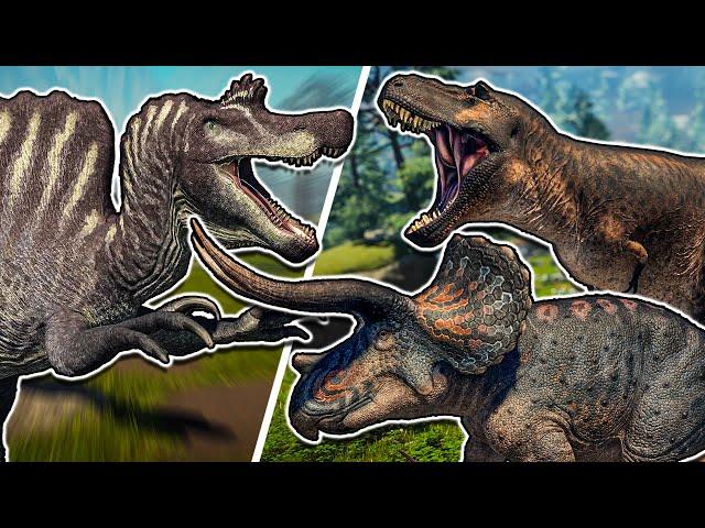 Exploring Prior Extinction! The REALISTIC Dinosaur Game on ROBLOX!