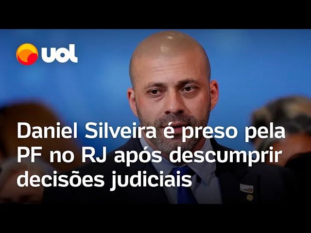 Daniel Silveira é preso pela PF no RJ após descumprir decisões judiciais do ministro Moraes; veja