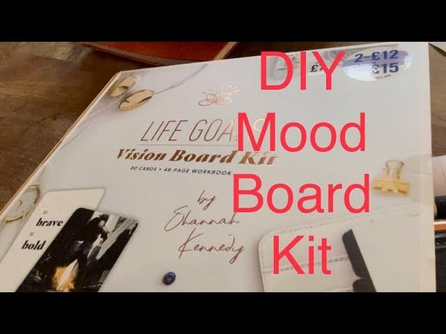 Goal / Mood / Vision board kit, Part 1, Manifest your dreams!