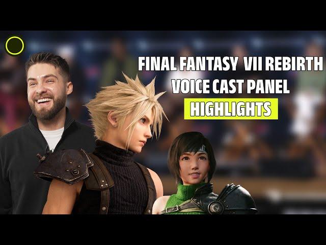 Final Fantasy 7 Rebirth Voice Cast Panel | BEST MOMENTS| Matthew Mercer, Cody Christian & MORE