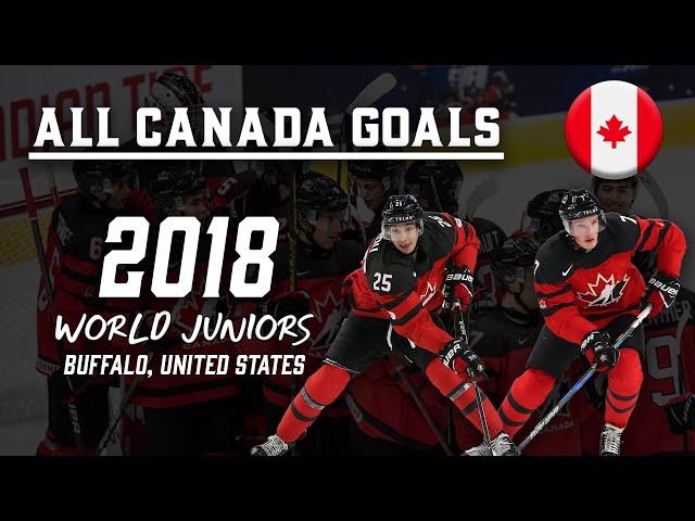 All Canada Goals - WJC 2018