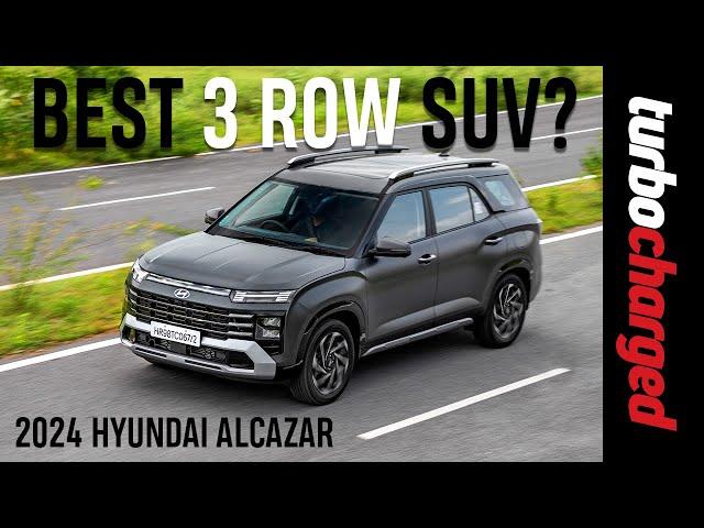 2024 Hyundai Alcazar | Watch out Safari, XUV700! | First Drive Review | TURBOCHARGED