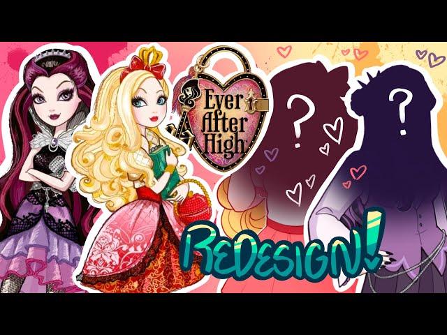 redesigning ever after high!  || speedpaint + commentary