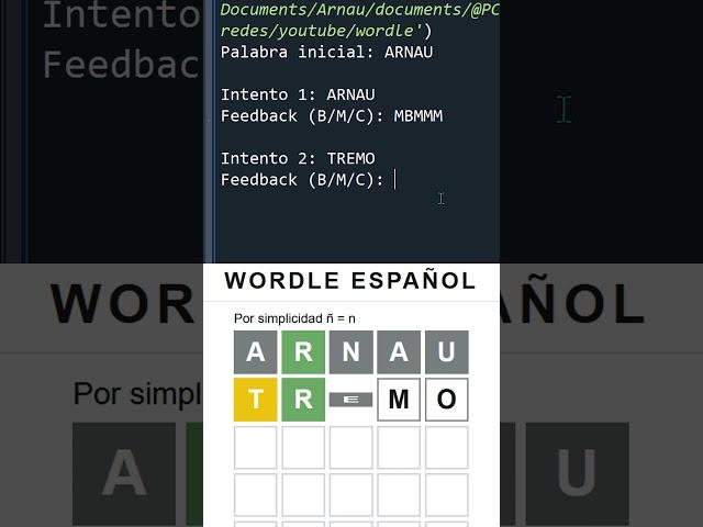 ¡Experto en PYTHON Hackea la Palabra del Día en 3 Intentos! 