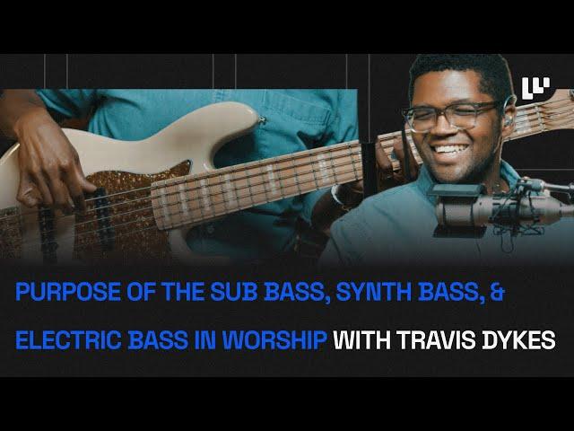 EP #27: Synth Bass, Sub Bass, and Electric Bass in a Worship Service #synthbass #bass