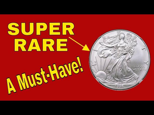 Super rare 1996 American Eagle silver dollar  worth money!