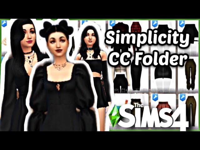 Simpliciaty CC Folder + Sim Download | 8GB  | Townie Makeover | The Sims 4