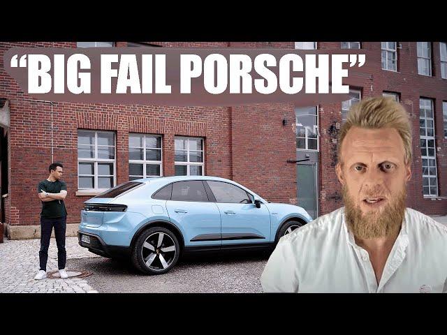 PORSCHE IN CRISIS | EV "expert" Says CHINESE EVs are CLEARY BETTER than Porsche at half the price!