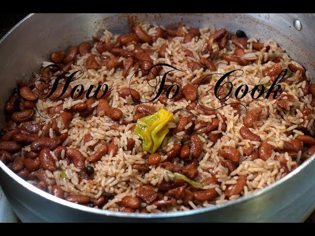 #food How to cook the best authentic Jamaican Rice and Peas recipe Fast Easy & Simple