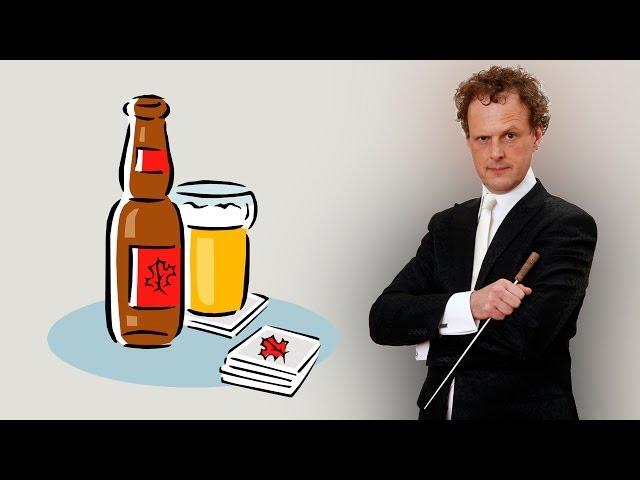 Symphony Orchestra - where do the drinkers sit?
