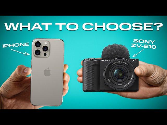 iPhone 15 Pro vs Sony ZV-E10 – Which Camera Is Better for Video? | Movavi Vlog