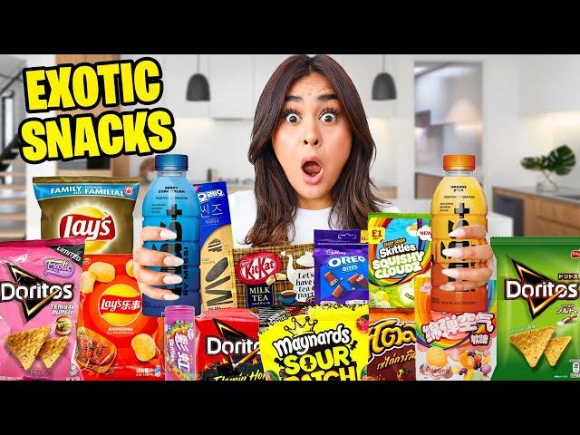 Tasting NEW Rare Snacks and Drinks!