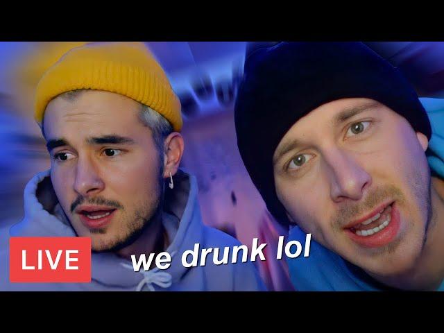 Kian Lawley gets DRUNK with Ryan Abe on stream! *FULL STREAM*