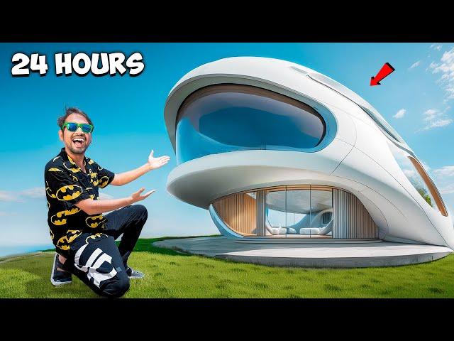 Living 24 Hours In Space Capsule : Challenge 