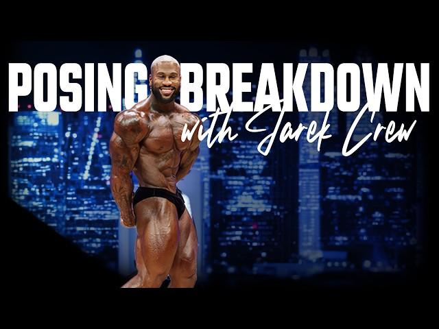 THE BREAKDOWN | Posing Breakdown with Ruff Diesel | Breaking Down Jarek Crew's Atlanta Pro Routine