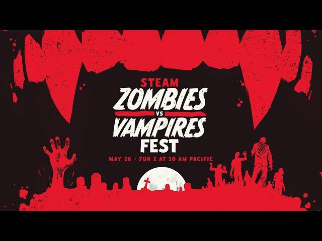 Steam Zombies vs Vampires Fest 2025: Official Trailer