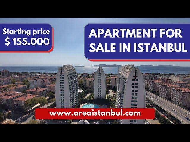 CHEAP APARTMENT FOR SALE IN ISTANBUL SEA VIEW | BUY PROPERTY IN TURKEY