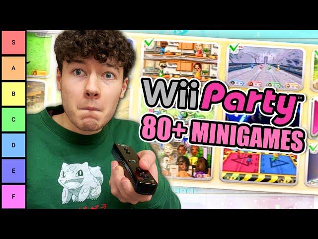 Ranking EVERY Wii Party Minigame.