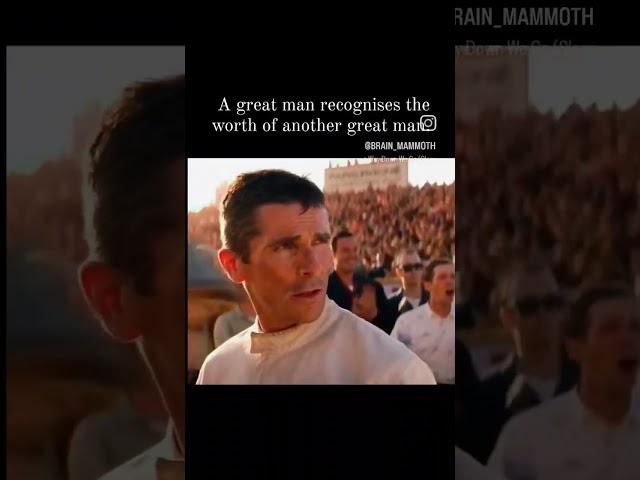 Ford Vs Ferrari Respect Scene  #shorts #viral