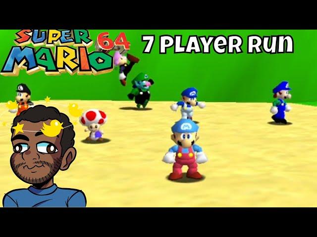 Super Mario 64 ONLINE TEAM MULTIPLAYER | Get 120 Stars Fast!