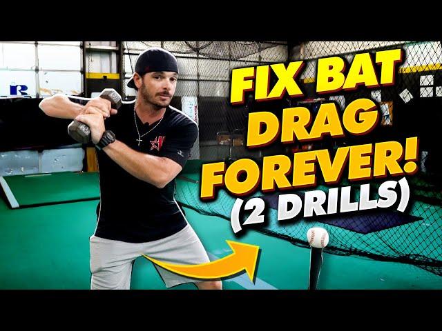 HOW TO FIX BAT DRAG!  (Hitting Drills with The Baseball Doctor)