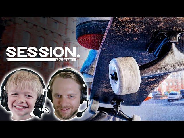 Chill Father & Son Skate Sesh - Sessions Skate Sim