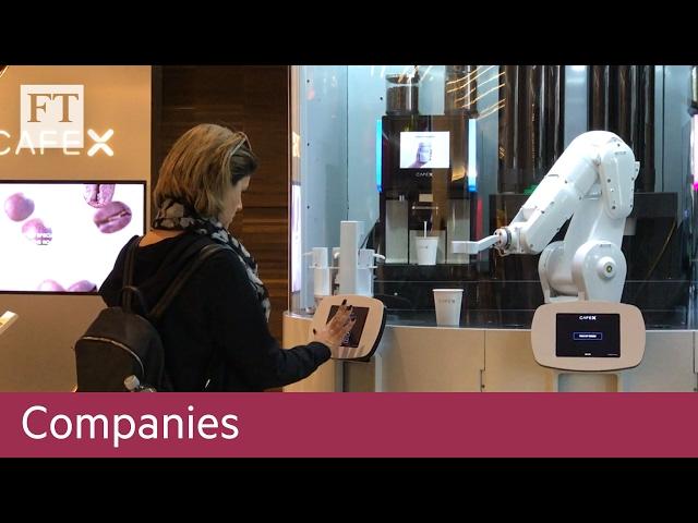 Robots make coffee at Cafe X