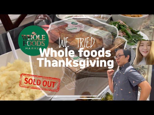 Whole Foods Thanksgiving Dinner Review! Is it a Yes? Or No?