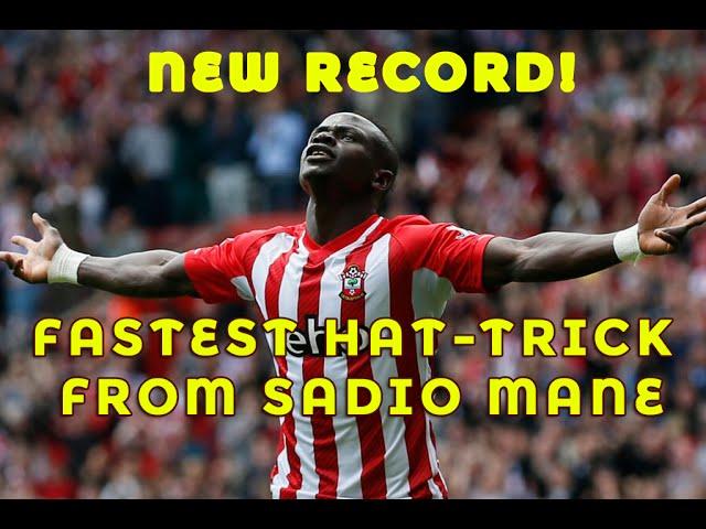 Hat-trick Tercepat Liga Inggris 2015, Sadio Mane - Southampton FC