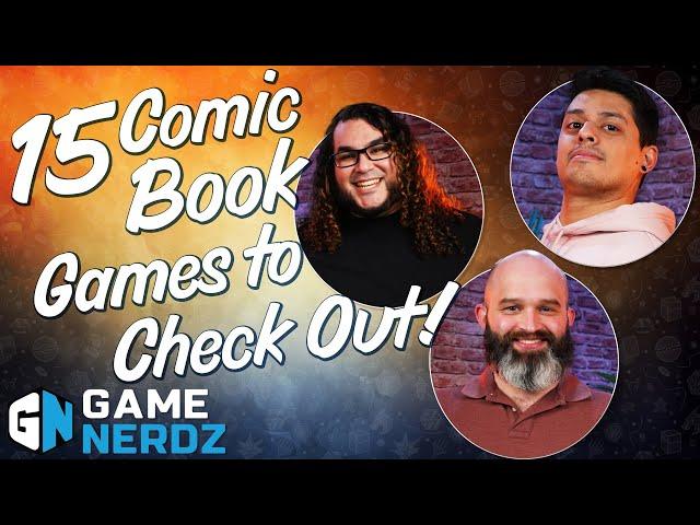 15 Comic Book Games to Check Out