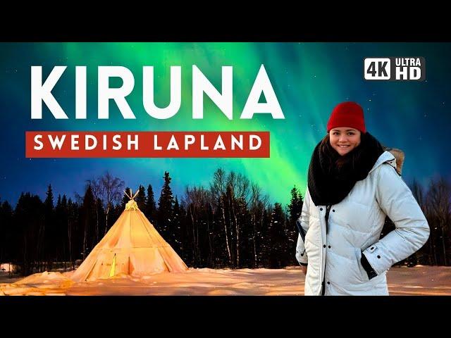 WHY WE LOVE SWEDISH LAPLAND: Northern Lights, Glass Igloo Stay, Ice Hotel & More! Kiruna Sweden 4K