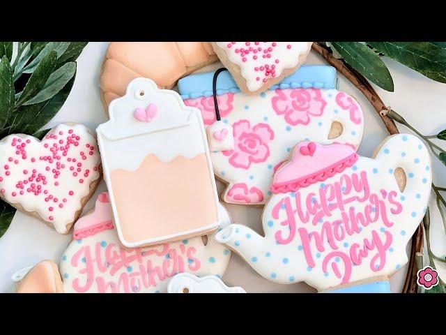 How to Decorate Mother's Day Tea Cookies