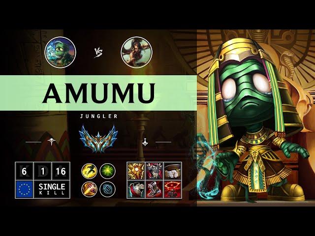 Amumu Jungle vs Nidalee - EUW Challenger Patch 14.12