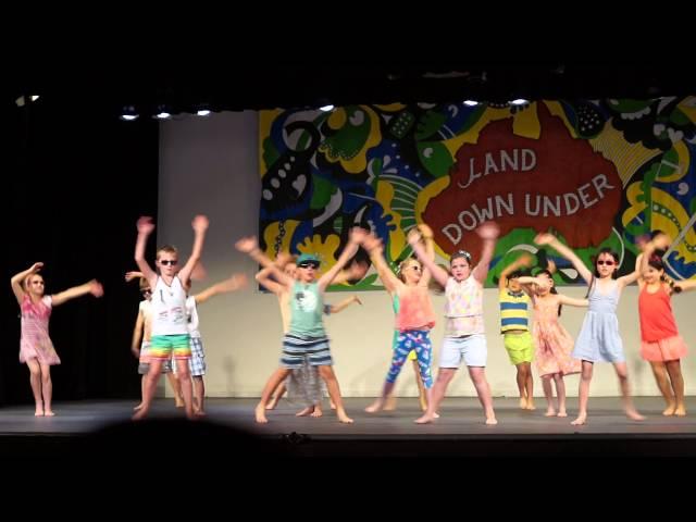 Primary School dance performance: Run to Paradise - class 3AW& 3F