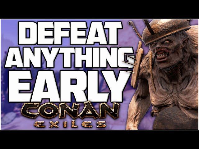 Conan Exiles From Zero to Hero on Noob River UBG Ep. 3