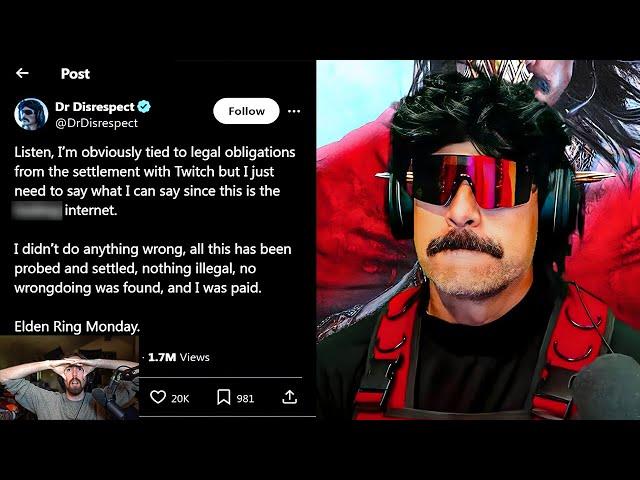 Dr Disrespect Responds to the Allegations