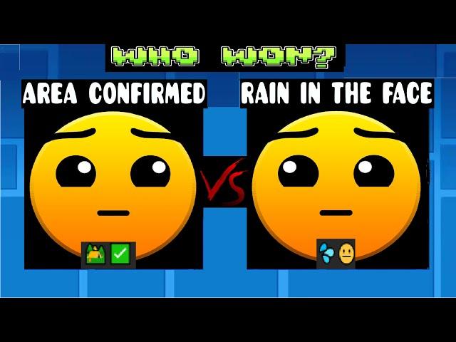 Which Lobotomy has won? Area Confirmed VS Rain in the face  | Geometry Dash 2.2