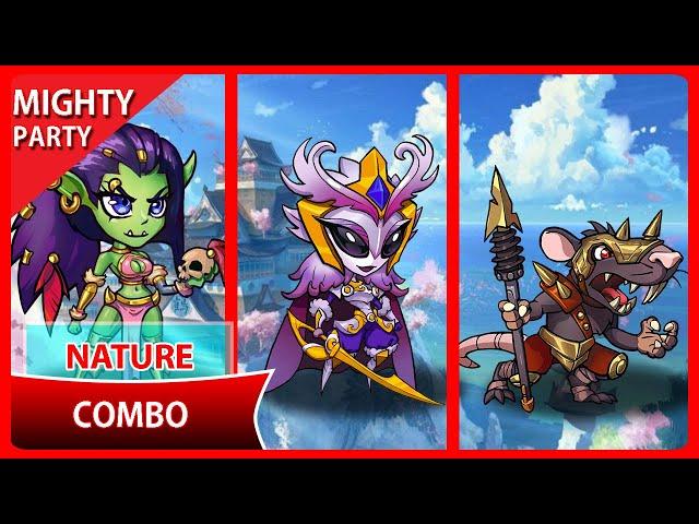 NDLGamer try playing Nature Combo in Mighty Party gameplay