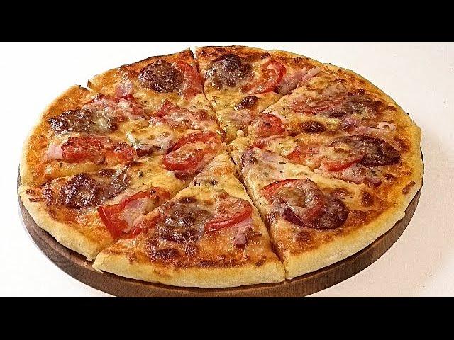 ПРАВИЛЬНЫЙ и УДОБНЫЙ  рецепт  теста  ДЛЯ ПИЦЦЫ. / Pizza dough