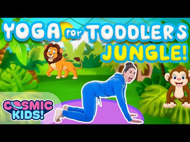 Yoga Time! Jungle Safari: Kids Yoga and Nursery Rhymes | Cosmic Kids