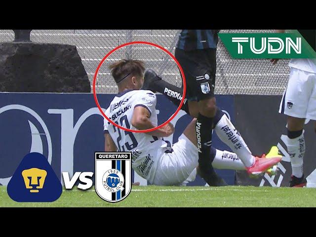 ¡POLÉMICA! ¿Era roja para Gallos? | Pumas 1-0 Querétaro | Guard1anes 2020 Liga BBVA MX - J1 | TUDN