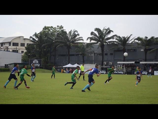 CHANG JUNIOR CUP 2018 U13:TK Minburi United VS Kurung Jaowayha FC 4-0 HD