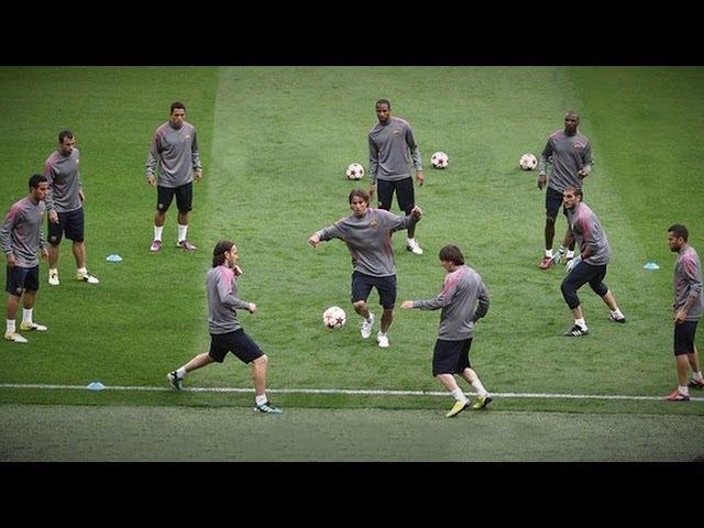 FC Barcelona AMAZING Tiki-Taka Skills