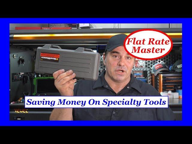 Saving Money On Special Tools